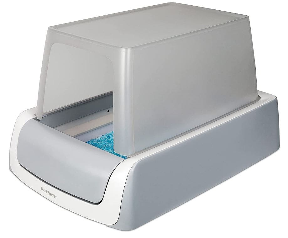 caja autolimpiable cerrada scoopfree petsafe